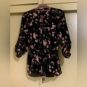 Long Floral Top
